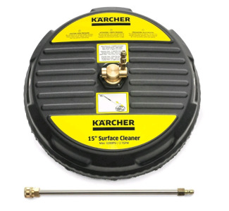 (1) K&auml;rcher Pressure Washer Surface Cleaner, Extension Wand, QC, 1/4 - 2600-3200 PSI