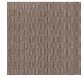 (1) 15-Count Box Of Foss Floors 7CDMN4015PK Crochet Peelnstick Tiles N40, Taupe, 24" x 24"<br/>