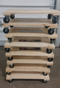 1000 Pound Load Capacity Moving Dollys.