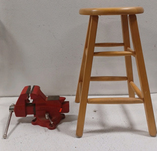 Craftsman Vice & Sitting Stool.