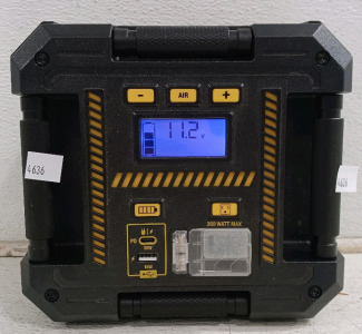(1) CAT 1750A Power Station Jump Starter w/ Air Compressor