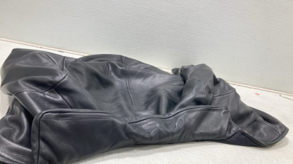 Robert Comstock Leather Motorcycle Jacket