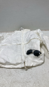Eddie Bauer Wind Breaker - Nikon Aviator Glasses - Vintage RayBan glasses