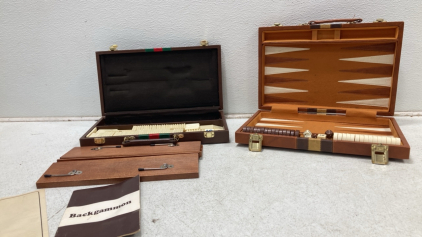 Vintage BackGammon - Vintage Rummy Guuci Case