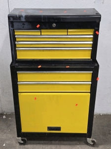 Rolling 9-Drawer Toolbox Set w/ Assorted Tools - 42&frac14;"H x 24&frac12;"W x 13"D