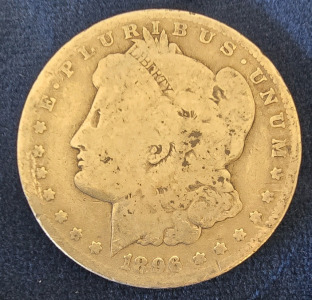 1896 Morgan Silver Dollar- 90% Silver