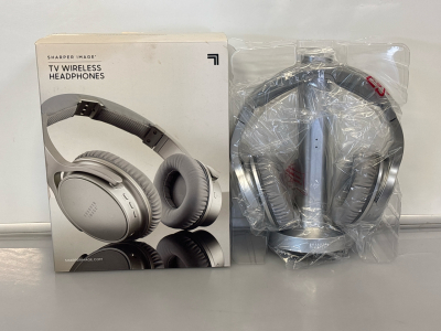 New Sharper Image Tv Wireless Headphones