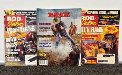 Rod Wicked Engines And Hot &lsquo;N&rsquo; Flamin Magazines Including the Cowboy Spirit On Americas Outback Magazine