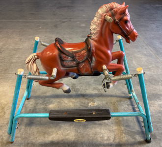 Vintage Flexible Flyer Rocking Horse
