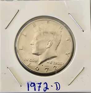 1972-D Kennedy Half Dollar Coin