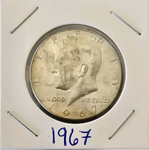 1967 Kennedy Half Dollar Coin
