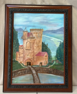Framed Painting Of Castle