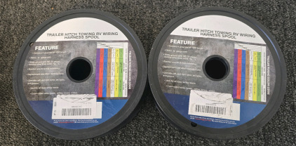 (2) *New* Trailer Hitch Towing RV Wiring Harness Pools