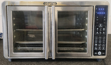 Gourmia XL Digital Air Fryer Toaster Oven With Single-Pull French Doors