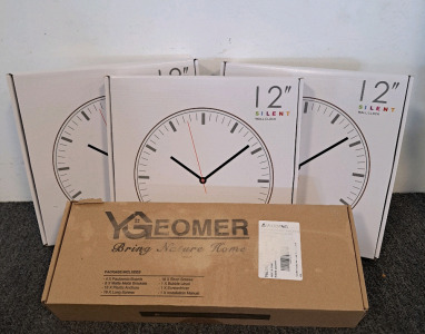 Silent Clocks and Floating Shelves