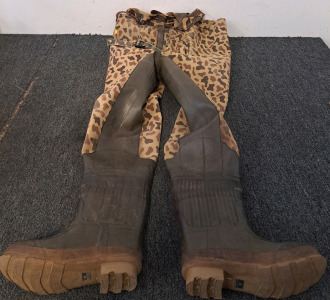 Hodgman Camo Canvas Overall Wadders
