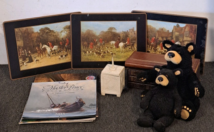 Pimpernel Place Mats, Beareggts Plush Bears, Photo Albums and Calenders