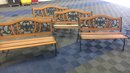 (4) Park Benches
