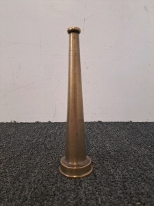 Vintage Powhatan Brass Fire Hose Nozzle