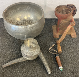 Lister Ball Bearing Cream Separator & Other Vintage Tools / Parts
