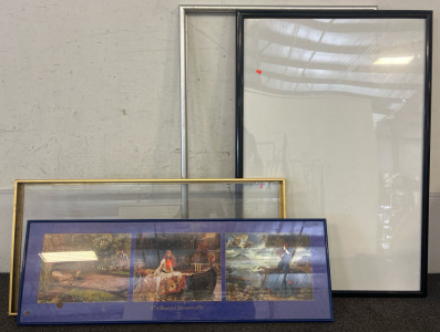 (4) Large Picture Frames