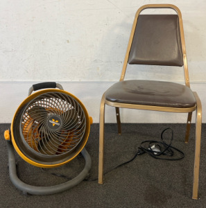 Vornado 293 Heavy Duty Shop Fan, Metal Chair