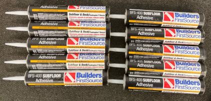 (10) BFS-400 Subfloor Adhesive Gun Refils