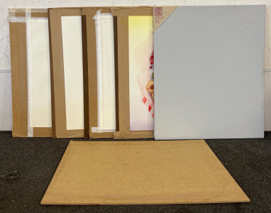 Medium Sized Art Canvases & Wood Backdrops