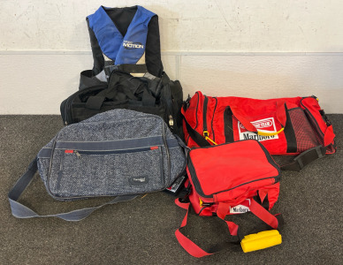 Vintage Marlboro Adventure Team duffle bag, Small Duffel Bag & Computer Bag, Lifejacket