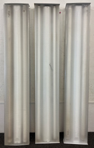 (3) Office Florescent Light Fixtures