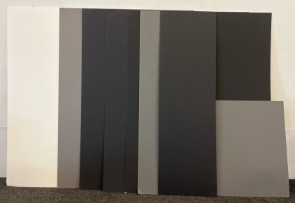 7 Piece Large Foam / Cardboard Boards / Backdrops / Picture Frame Pieces