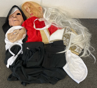 Scary Nun & Priest Halloween Costumes