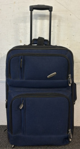 Blue Concourse Luggage Bag