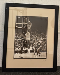 Vintage 1966 NBA Framed Portrait