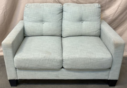 Modern Gray Loveseat