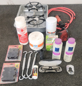 Airxcel SDN2U Propane Cooktop, Spa Guard Balancer, GLB PH Up, Slime Smart Tube, Oil Filter, Oil Pump, Coil Spring Boosters, And More.