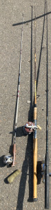 Assorted Fishing Poles
