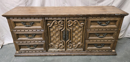 Antique Wood Dresser