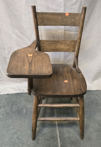 Small Antique Students Chairs