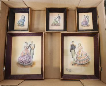 (5) Original Stan Davis Prints