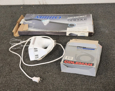 Mirri Grease Free Double Burner Rangetop Griddle, And More.