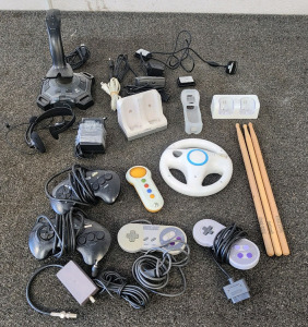 Box Of Vintage Controllers