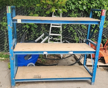 Heavy Duty Shelf With 3 Shelves..