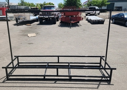 Metal Storage Rack... 6'8"Tx8'9"Wide Good For Windows and Other Items.