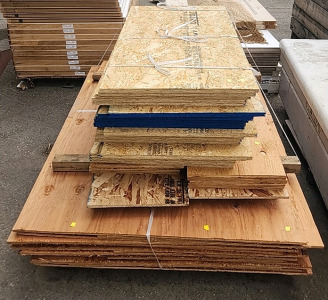 Pallet of Scrap OSB 3/4" Thick Various Sizes