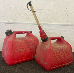 (2) Gasoline Cans