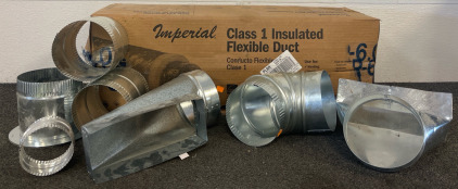 Imperial Class 1 Insulated Flexible Duct & Duct Pieces & Connectors