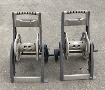 (2) Suncast Garden Hose Mobile Transporters
