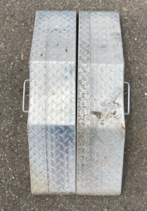 (2) Metal Ramps