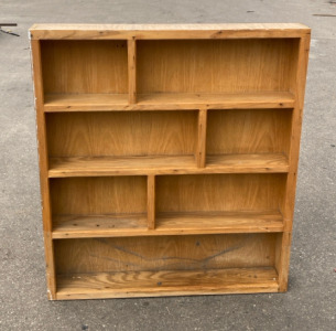 Wooden Bookshelf